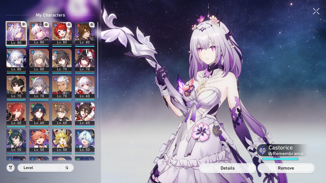 Honkai: Star Rail Account - Remembrance half prem team, Video Gaming ...