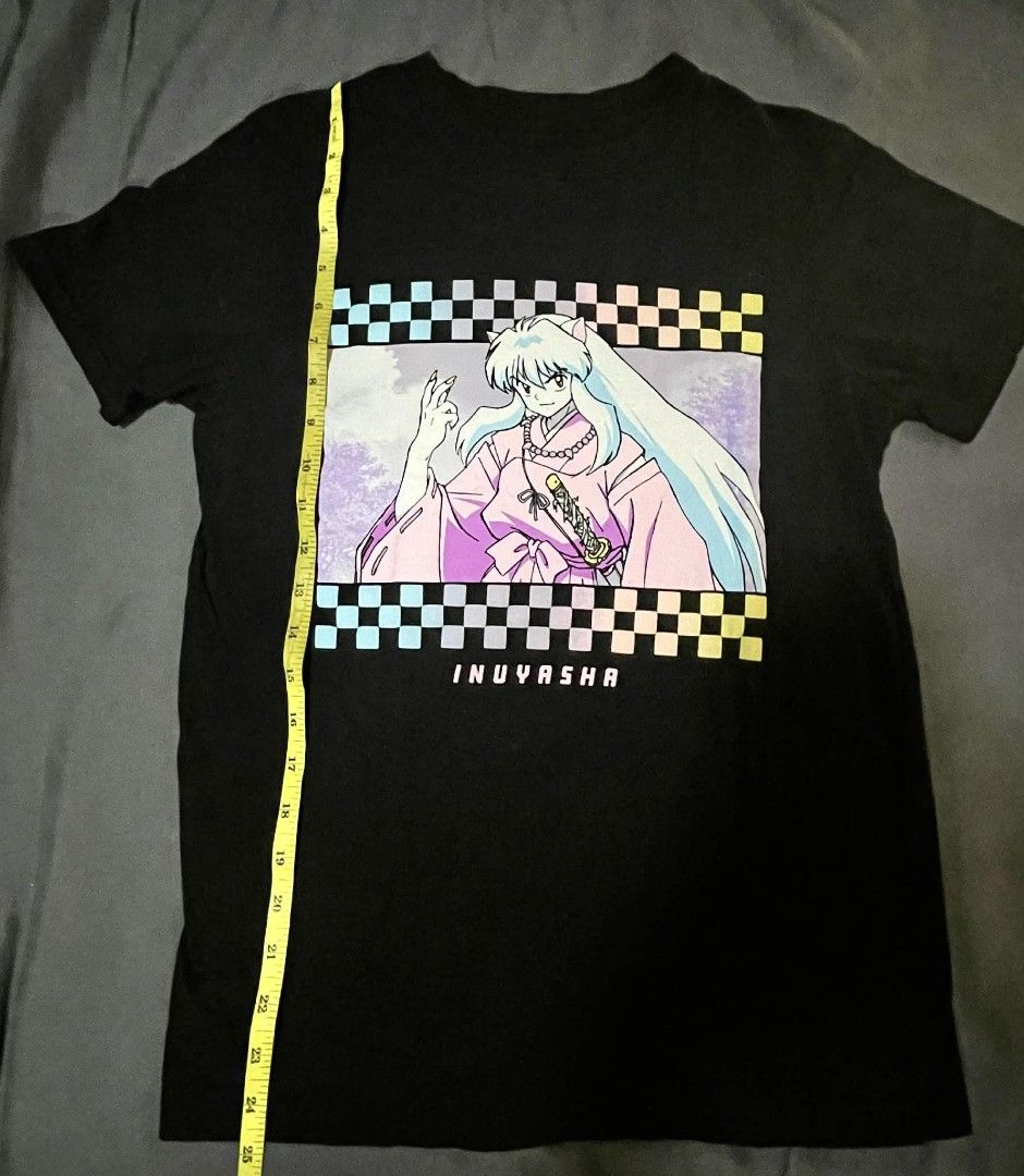InuYasha Anime Graphic T-Shirt - Small (Category: Tshirts & Polo Shirts ) located in Pateros City. Submitted by muunmuun (Listing ID 1428862810, Image 3). Description: Authentic InuYasha graphic T-Shirt ready to wear. please see other images for specific measurements.