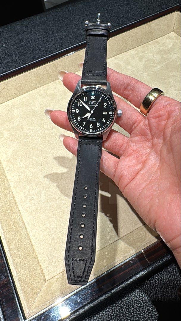 IWC Pilot's Watch (Category: Luxury Watches) located in Taguig. Submitted by sourcedbym (Listing ID 1428859216, Image 3). Description: Sourcing this for April 07 arrival Pilot Watch - also available other watches if interested #IwC Authentic. Comes complete with papers.