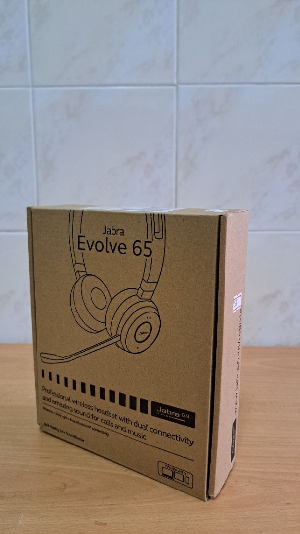 Jabra Evolve 65 Stereo Wireless Headset 411333625161328640
