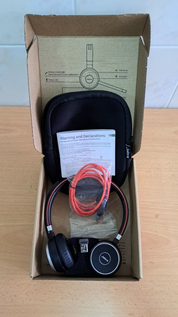 Jabra Evolve 65 Stereo Wireless Headset 411333625161328642