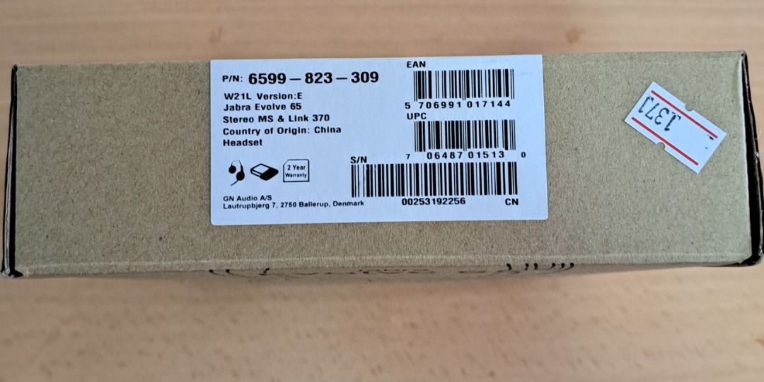Jabra Evolve 65 Stereo Wireless Headset 411333625161328641