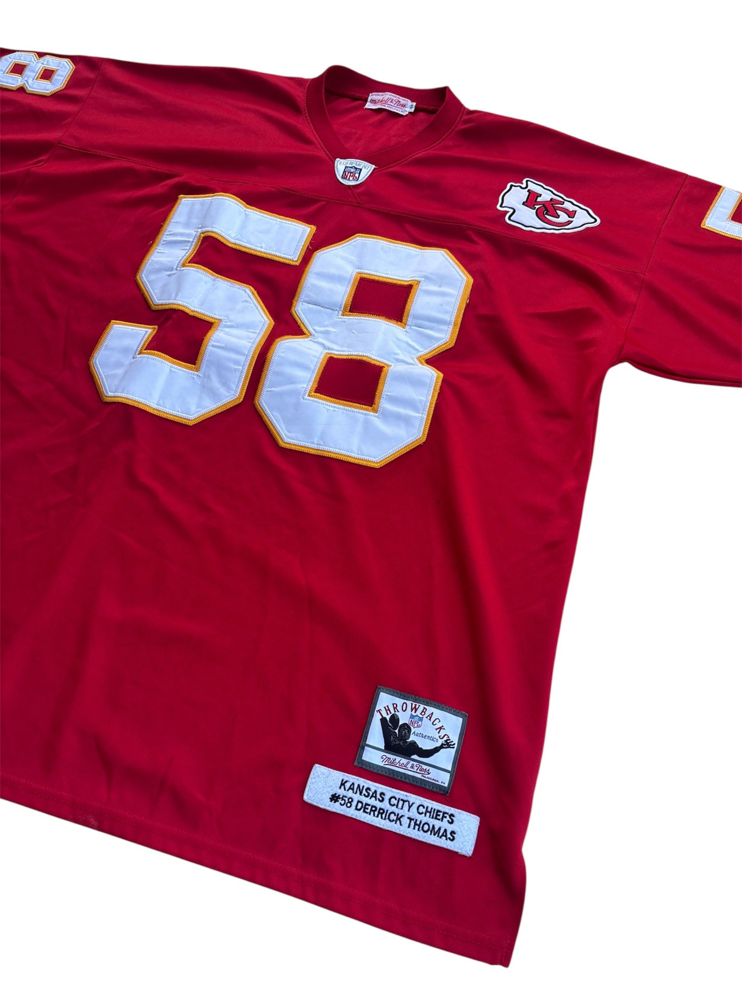 jersey (Category: Tshirts & Polo Shirts ) located in Candelaria. Submitted by drizzy.fitz.ph (Listing ID 1428809052, Image 3). Description: Mitchell & Ness Legacy Kansas City Chiefs 1994 Size: 2XL (28 x 35).