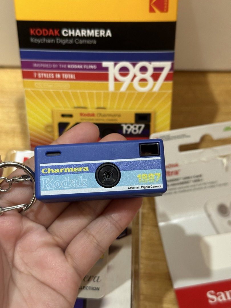 Kodak Charmera (Category: Cameras) located in Quezon City. Submitted by knjul (Listing ID 1428938018, Image 3). Description: 1.3k camera only 1.7k with 64gb memory card. Bought in SM Dept store Dec 2025 with receipt.