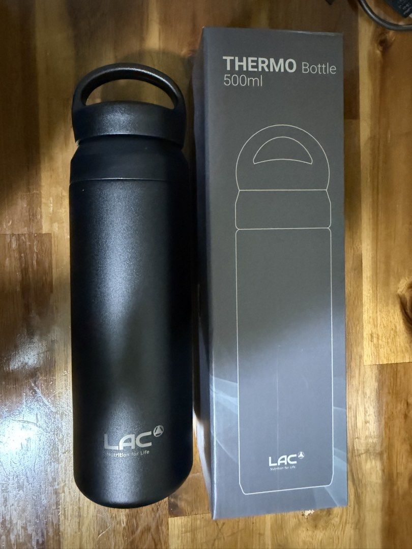 LAC Thermo Bottle - 500ml - Black466764531668111360