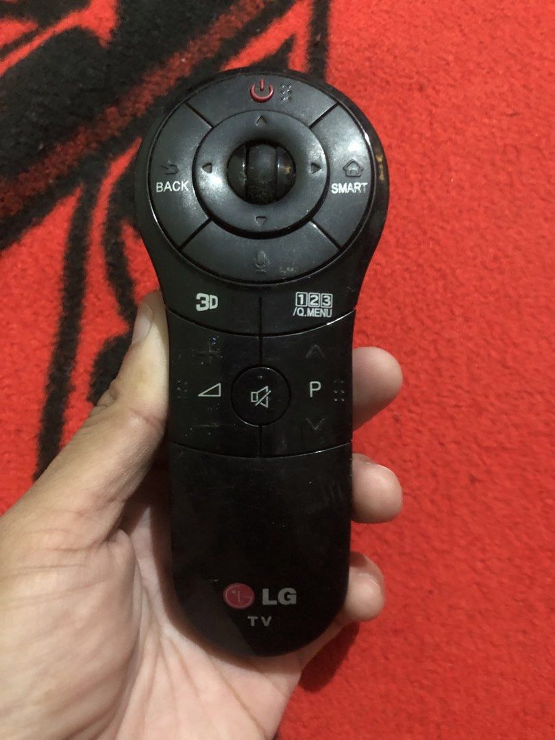 LG TV 3D remote (Category: TV Parts & Accessories) located in Quezon City. Submitted by markgolveo (Listing ID 1428863546, Image 1). Description: LG TV 3D remote.