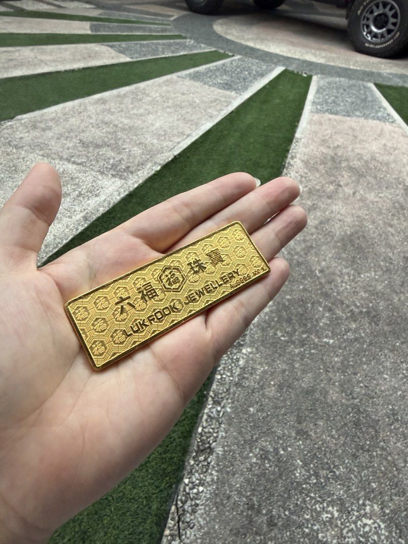 Lukfook Gold Bar (Category: Body Jewelry) located in Manila. Submitted by troddetrading (Listing ID 1428882288, Image 3). Description: The exquisite 999.9 gold bar from Lukfook Jewelry Available in 500grams and 100grams .