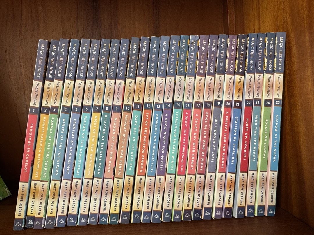 Magic Tree House Merlin Missions Books (Set of 25), Hobbies & Toys ...