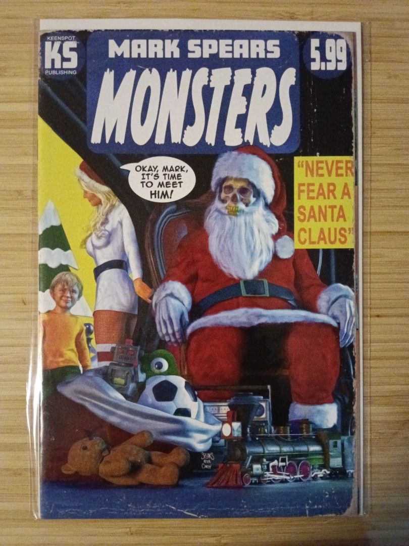 Mark Spears Monsters #4 (2nd Printing) (Category: Comics & Manga) located in Taguig. Submitted by bry_chua (Listing ID 1428979196, Image 1). Description: - 2nd Printing - Last price posted - Bagged and boarded Location: Taguig MOP: G-Cash, Maya, or Bank Transfer MOD: Lalamove, Grab, LBC, J&T Buyer will shoulder delivery fee.
