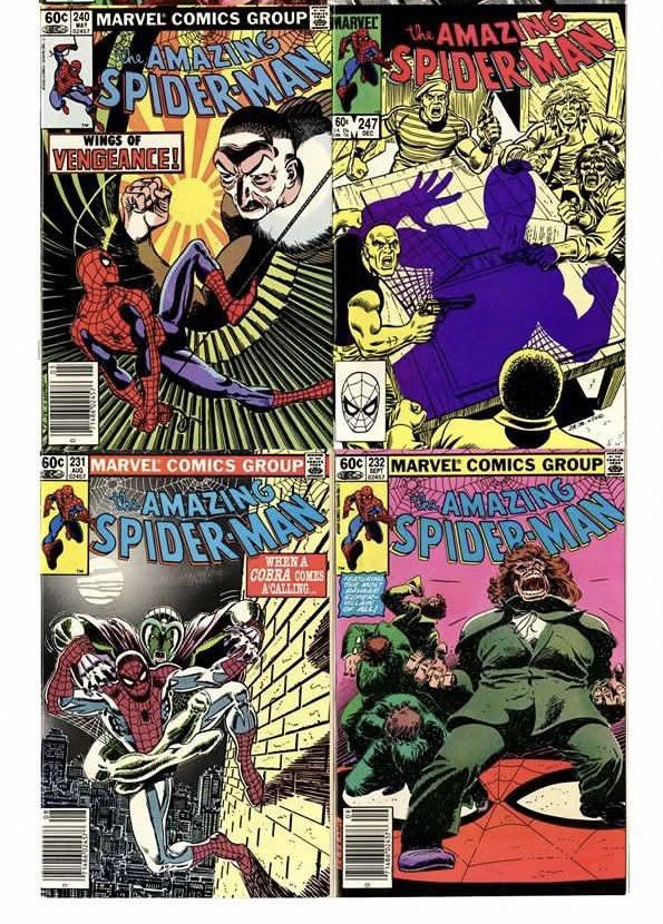 MARVEL The Amazing Spider-Man Comic Book Collection MARVEL 80s SPIDER ...