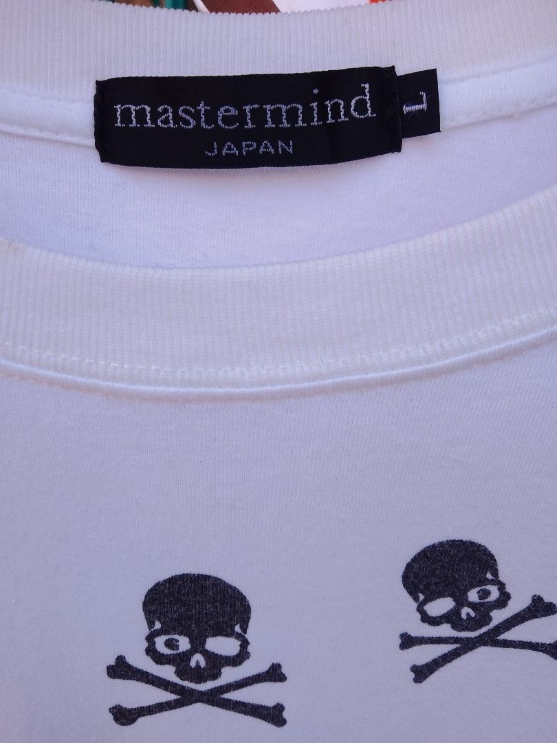 Mastermind Japan Skull T-shirt (Category: Tshirts & Polo Shirts ) located in Lucban. Submitted by clarencecloset07 (Listing ID 1428796252, Image 3). Description: Mastermind No washtag dimes:19x27 cr:9/10.