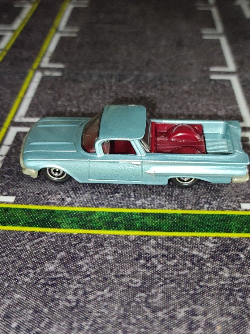 Matchbox 1960 Chevy El Camino (Loose) // 60php (Category: Vehicle & Diecast Models) located in Quezon City. Submitted by edrielgp (Listing ID 1428925154, Image 1). Description: Matchbox 1960 Chevy El Camino (Loose) // 60php Please CHECK my other Hot Wheels and other items listed for sale in my profile. Bawal sa maselan Can do COD around visayas ave quezon city and around congressional avenue near sm cherry, circle c, minimum 2 items and depends o