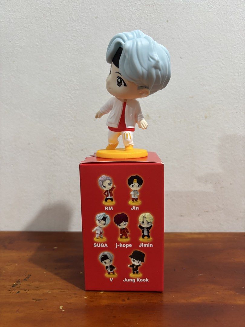 McDo TinyTAN BTS Suga (Category: K-Wave Merchandise) located in Caloocan City. Submitted by alelaaaay (Listing ID 1428858739, Image 2). Description: .