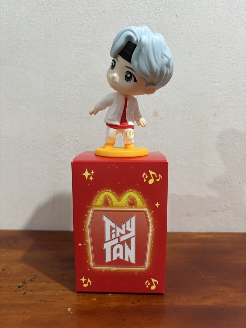 McDo TinyTAN BTS Suga (Category: K-Wave Merchandise) located in Caloocan City. Submitted by alelaaaay (Listing ID 1428858739, Image 1). Description: .