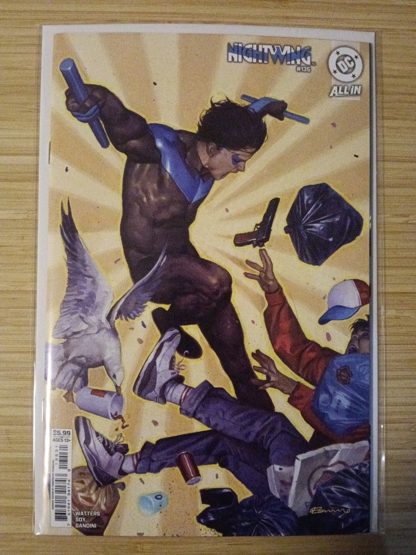 Nightwing #135 Fabrizio De Tomasso Variant (Category: Comics & Manga) located in Taguig. Submitted by bry_chua (Listing ID 1428978335, Image 1). Description: - Last price posted - Bagged and boarded Location: Taguig MOP: G-Cash, Maya, or Bank Transfer MOD: Lalamove, Grab, LBC, J&T Buyer will shoulder delivery fee.