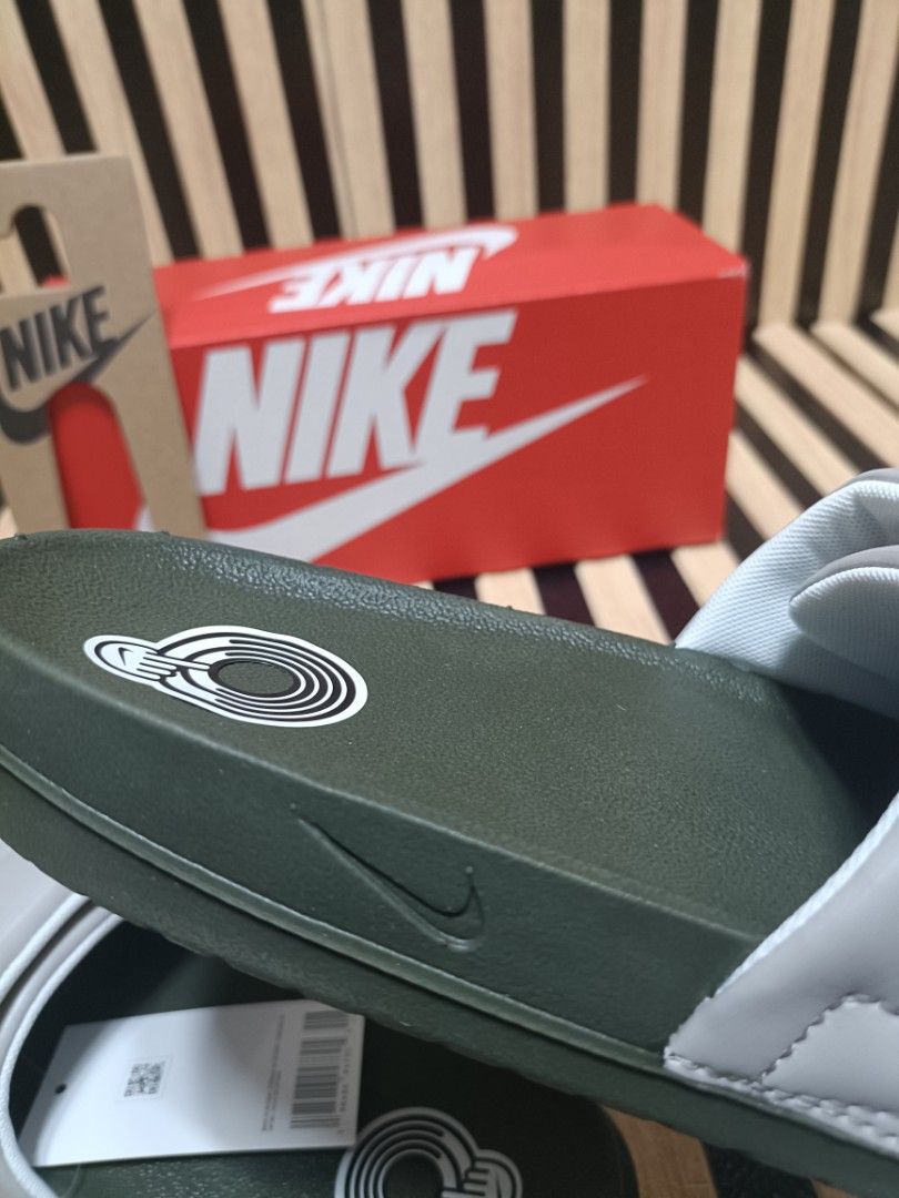 Nike Adjust Offcourt Slides (Category: Slippers & Slides) located in Manila. Submitted by supermat (Listing ID 1428885178, Image 3). Description: BRAND NEW 200% ORIGINAL BELOW RETAIL PRICE 2,195 Size 7 8 9 10 11 12 mens.