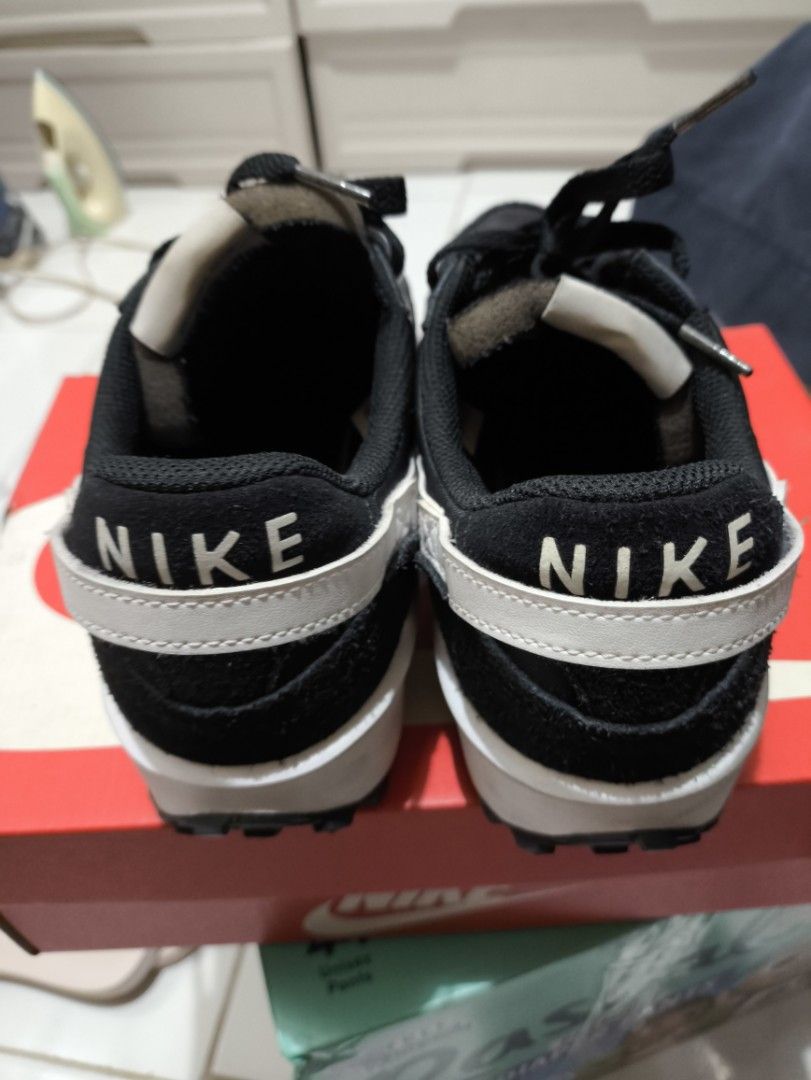 Nike Womens Waffle Debut Black White Orange (Category: Sneakers) located in Marikina City. Submitted by ratbulaga (Listing ID 1428937059, Image 2). Description: for sale nike waffle debut womens black size 8us with box no sole sep hindi pudpod P1,250 loc marikina near robinsons metroeast.