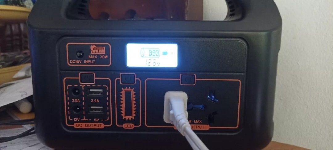 NSS Portable Solar Charging Kit NS-A200 (Category: Other Audio Equipment) located in Manila. Submitted by nikkoshop (Listing ID 1428836332, Image 3). Description: NSS NS-2578 Portable Power Station 150W Outdoor 20W Solar Panel Portable Generator Powerbank Car Jumper Specifications : Brand : NSS Model # :NSS NS-2578 Size (length and width): 257 * 162 * 213MM Net weight: about 4.2kg Rated power: 150W DC output voltage: DC5V 2.4A, 2 * USB; DC12V3A，2