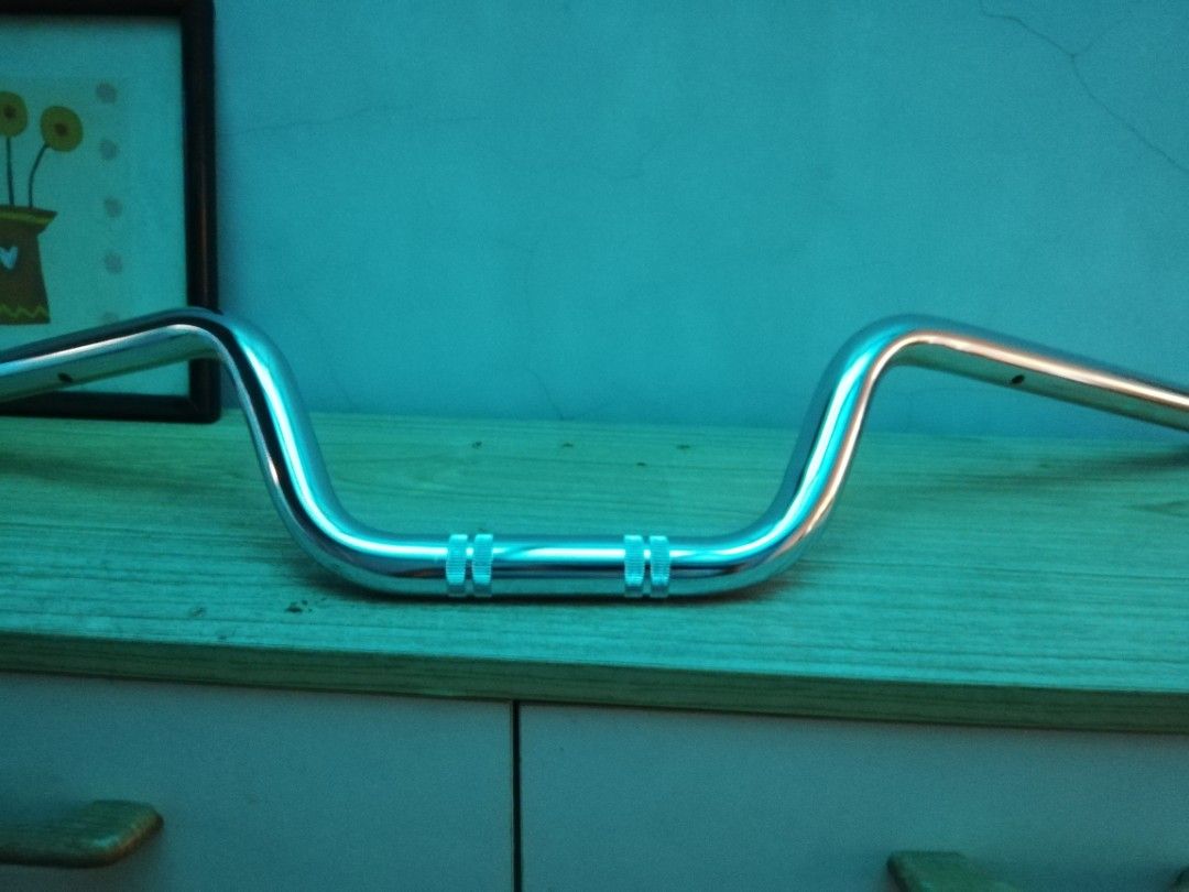 Honda PCX Original Handlebar with bar end (Category: Other Motorcycles Parts and Accessories) located in Cainta. Submitted by inno.inno (Listing ID 1428895880, Image 2). Description: Honda PCX Original Handlebar with original Bar end OEM - stock Chrome .