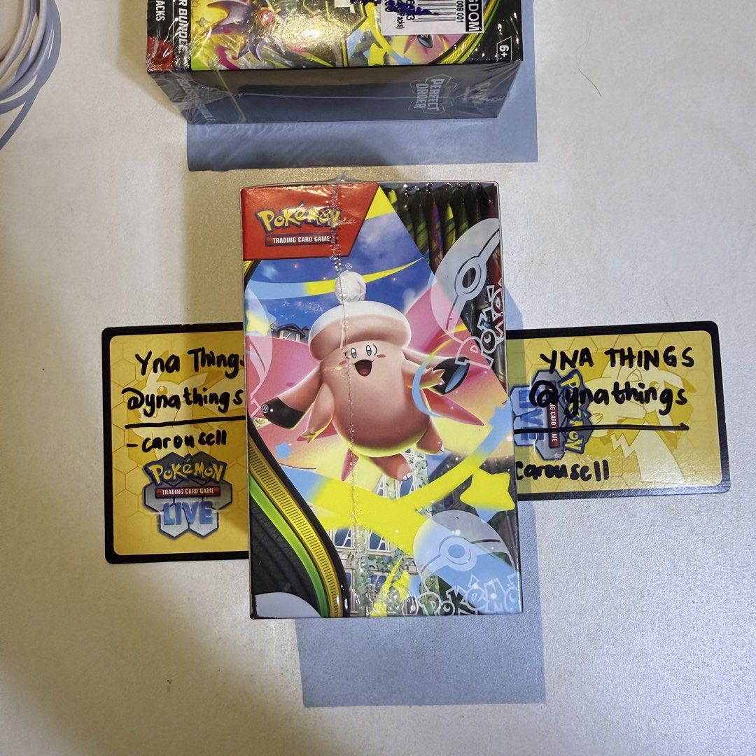 Pokemon TCG Perfect Order Half Booster Box (Category: Card Boxes & Cases) located in Caloocan City. Submitted by ynathings (Listing ID 1428888225, Image 2). Description: Pokemon TCG Perfect Order Half Booster Box 6,500 pesos Serious buyers only. • Sealed Pokemon TCG Perfect Order Half Booster Box • Ideal for collectors and players. • Factory sealed for guaranteed contents. • Great for expanding or starting your collection. PAY AS YOU ORDER MOP: G