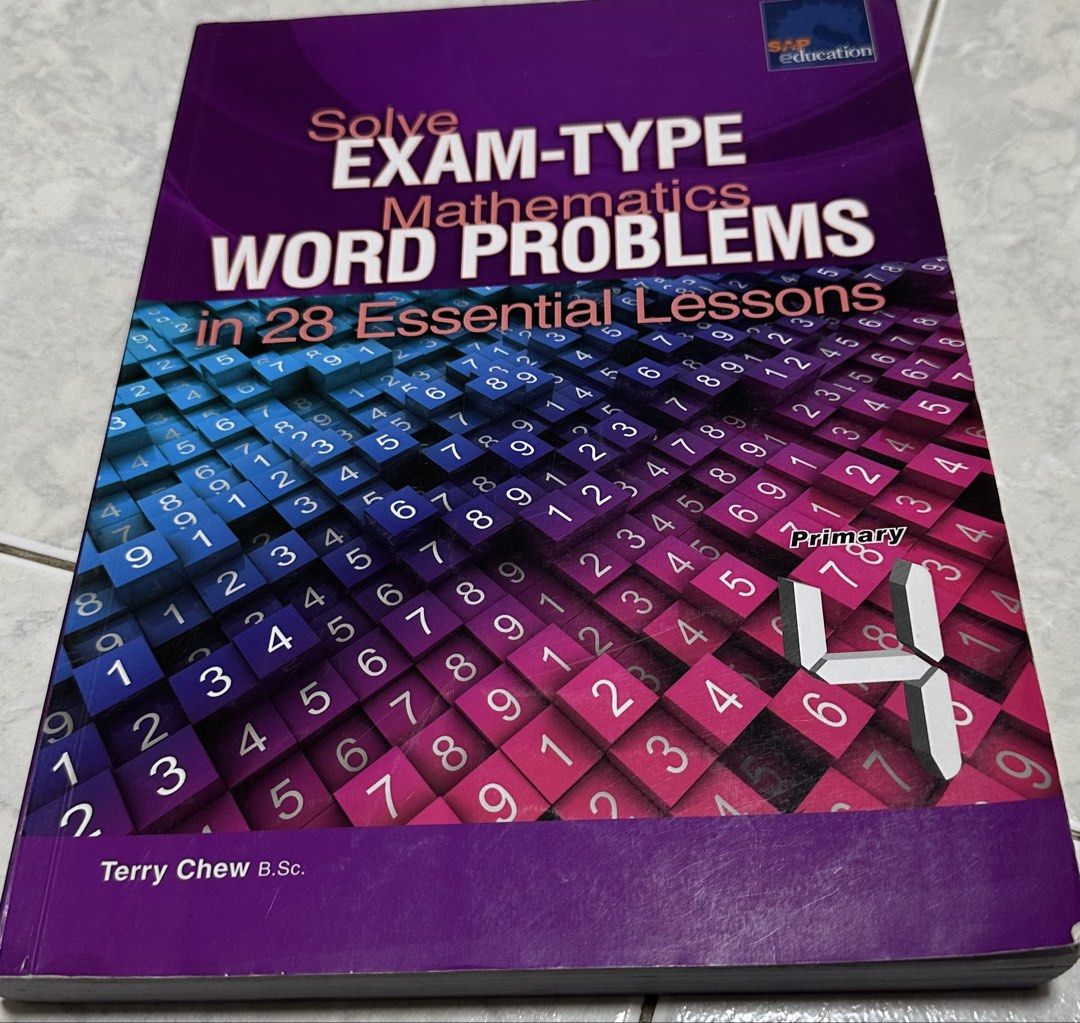 Primary 4 Mathematics Word Problems Textbook, Hobbies & Toys, Books ...
