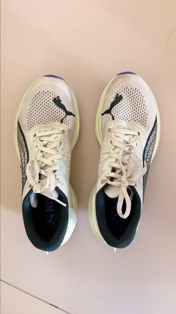 Puma Deviate Nitro 3 Running Shoes Plated Womens Size 8 (Category: Sneakers) located in Muntinlupa City. Submitted by ablazag (Listing ID 1427530922, Image 1). Description: Puma Deviate Nitro 3 Bought 3 months ago interval training < 5 times SIZE: US Women's 8 UK 5.5 EUR 38.5 24.5 cm.