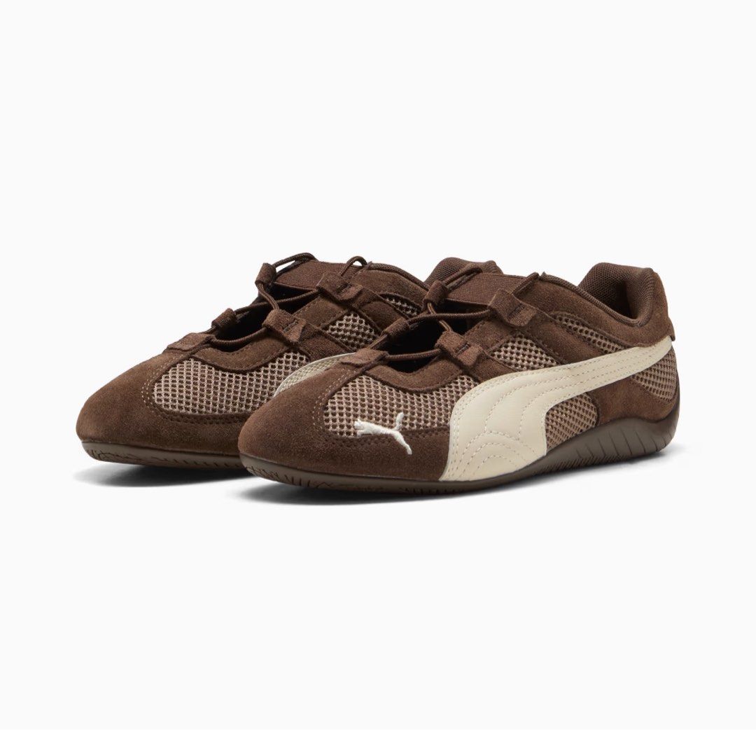 Puma Speedcat Go Brown (Category: Sneakers) located in Taguig. Submitted by agafinds (Listing ID 1428875899, Image 2). Description: selling my newly bought speedcat puma go in brown colorway! rfs: need to upsize (its a gift eh) location: taguig mop: gcash.