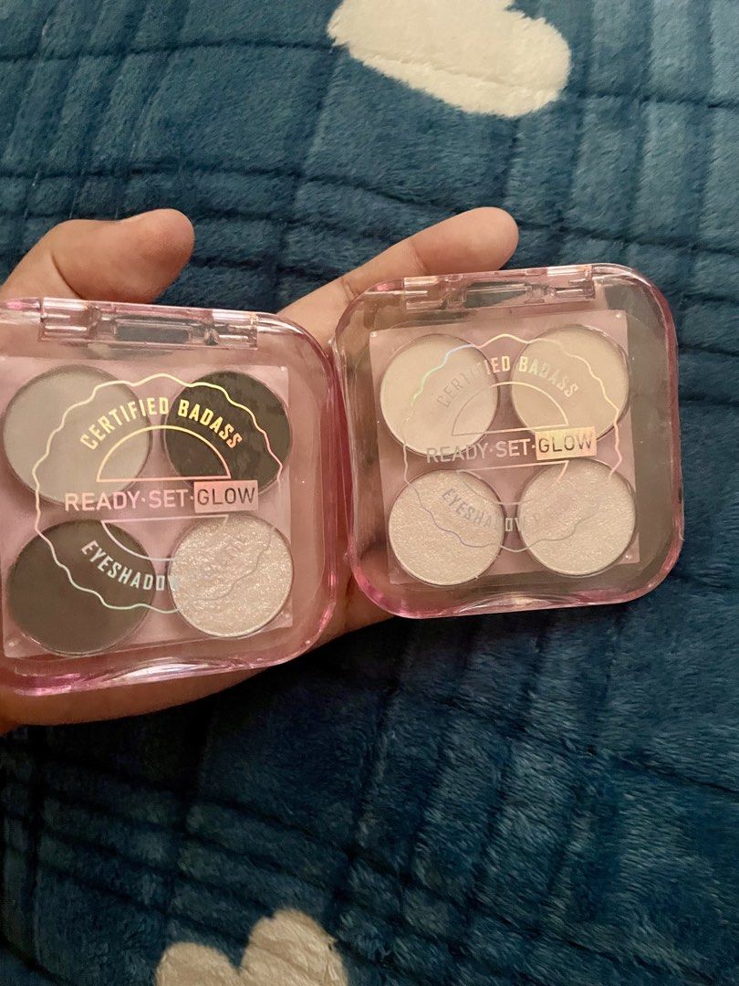 Ready Set Glow Eyeshadow Palette ₱275 each (Category: Makeup) located in Rizal. Submitted by massivedecluttering (Listing ID 1428870155, Image 1). Description: .