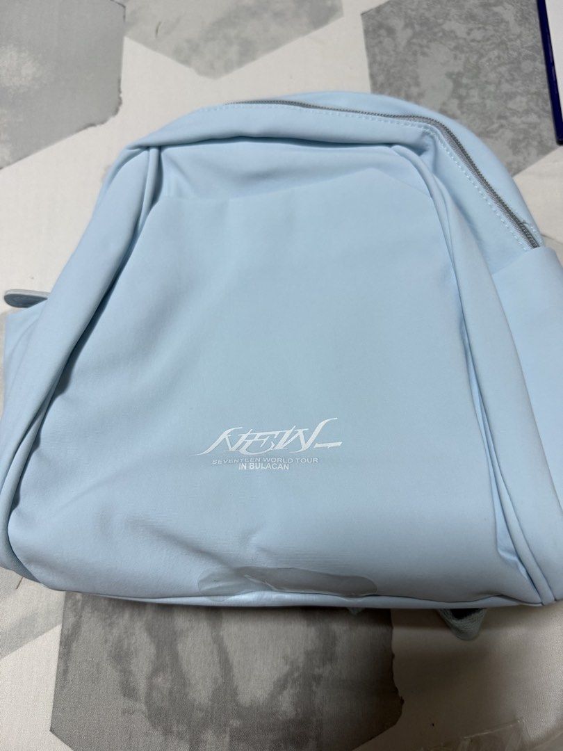 Seventeen New_ Bulacan VIP Package (Category: Backpacks) located in Quezon City. Submitted by sbcarrot (Listing ID 1428902741, Image 2). Description: Backpack + Bagtag.