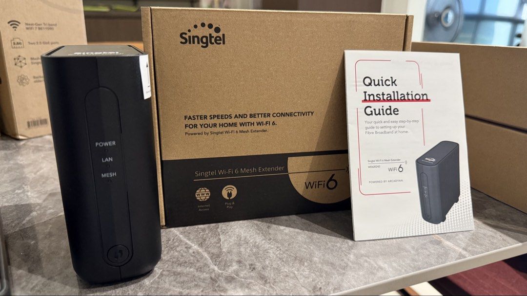 Singtel Wi-Fi 6 Mesh Extender - WE620242466937065107640320