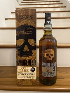 Smokehead Extra Rare, Sherry Cask, 40% whisky bottle