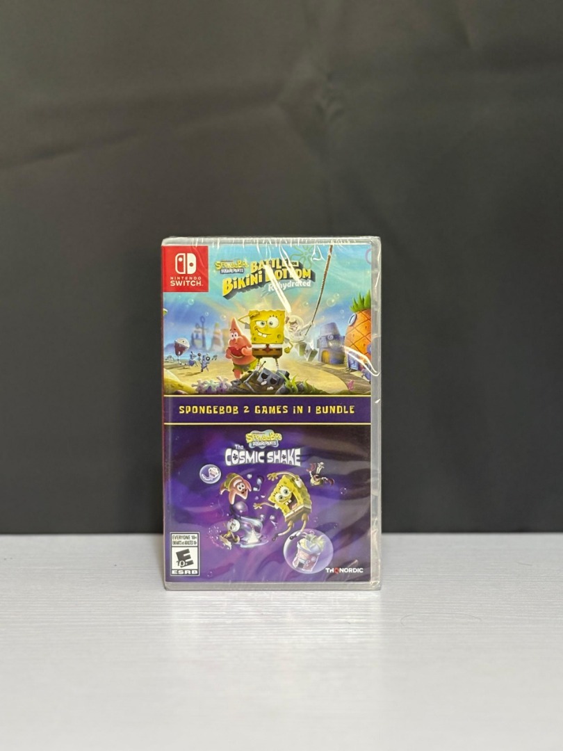 SpongeBob SquarePants: Bundle - Nintendo Switch, Video Gaming, Video ...