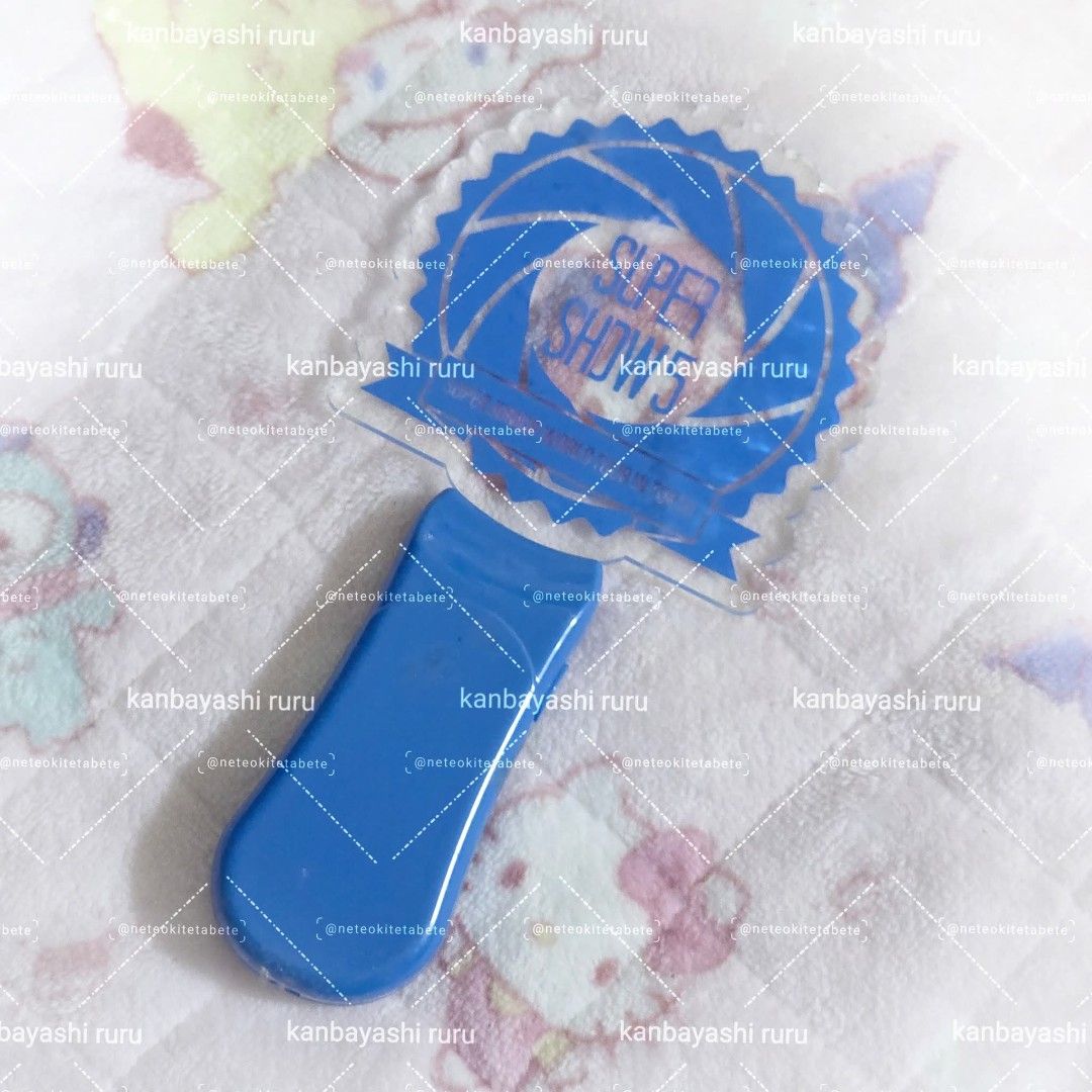 super junior super show 5 in tokyo penlight (Category: Stationery & School Supplies) located in Quezon City. Submitted by neteokitetabete (Listing ID 1428835927, Image 1). Description: ⋆˙⟡ 100 php ⋆˙⟡ untested, stored for a long time mop: gcash, bpi, bdo ⋆˚✿˖° tags ⋆˚✿˖° suju sj lightstick ls.