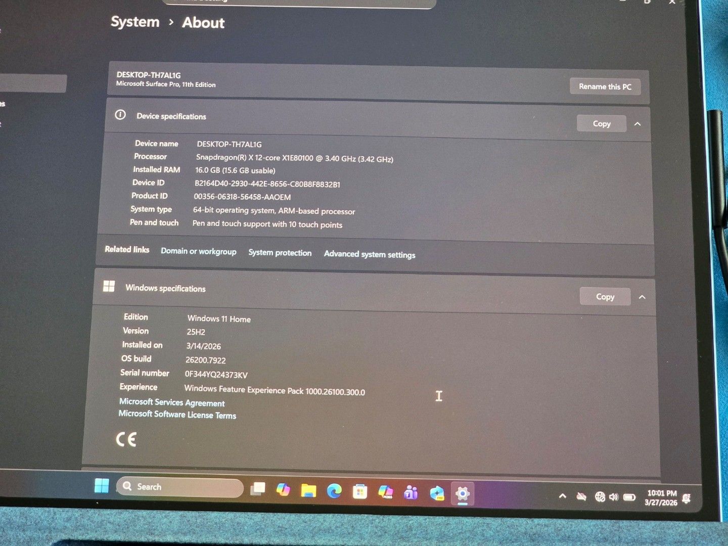 Surface Pro 11th Edition 16GB/512GB412353390172579843
