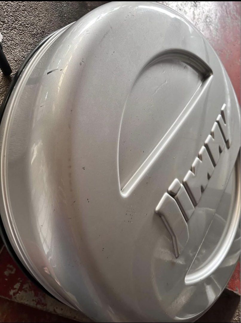 Tire cover (Category: Body Parts and Accessories) located in Marikina City. Submitted by eddie_guerrero (Listing ID 1428825054, Image 2). Description: Tire cover for sizuki jimny 2017.