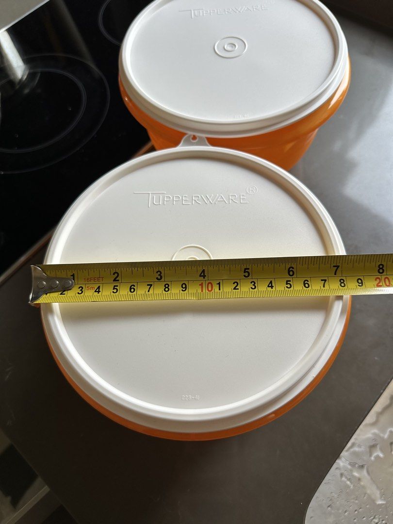 Tupperware Orange Food Containers with Lids493948250159861761