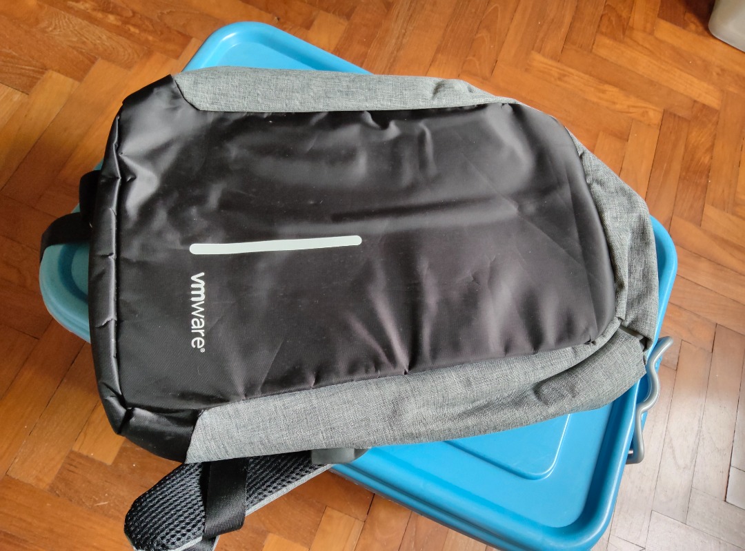 VMware Sling Backpack - Black & Grey, Men's Fashion, Bags, Backpacks on ...