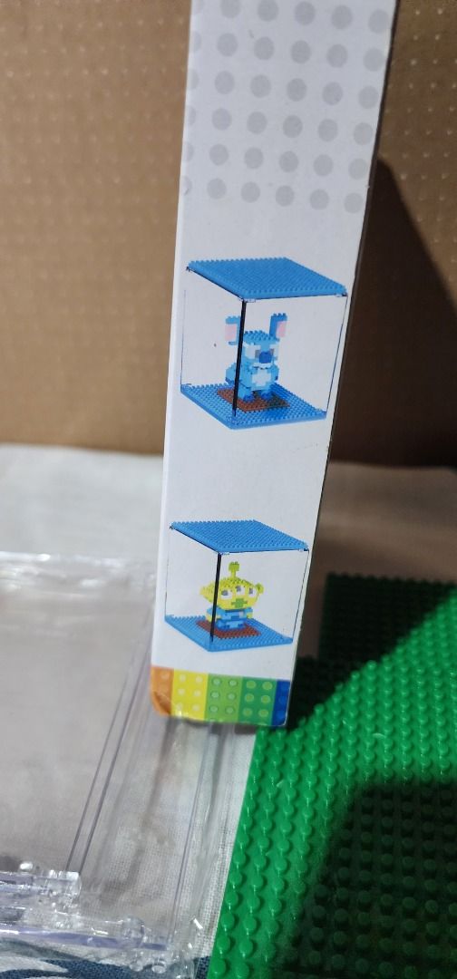 Weagle mini block display case (Category: Storage Boxes & Baskets) located in Baguio. Submitted by coffeesilvershadow_28 (Listing ID 1428868196, Image 2). Description: - From HK box, brand new condition - Approximately 4 inch by 3.5 inch - 4 pcs available - Baguio dropping - Jnt shipping- Payment first plus sf before shipping Price💥100 each💥.