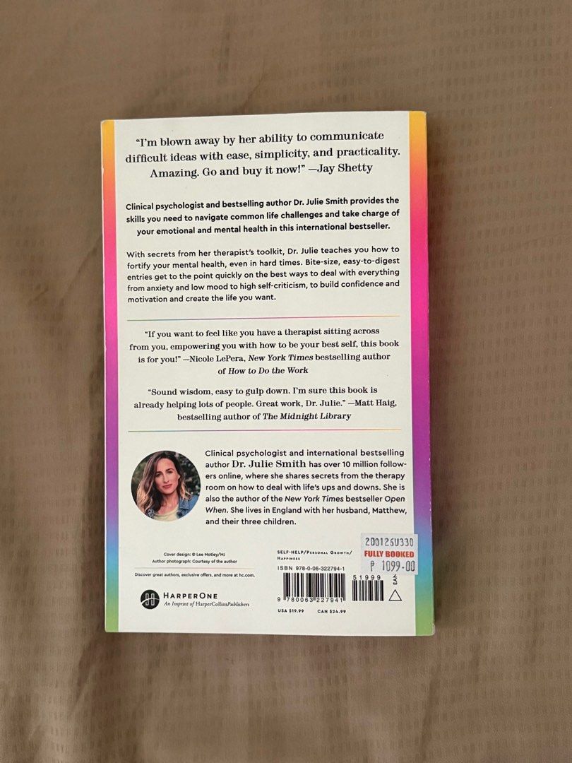Why Has Nobody Told Me This Before? by Dr. Julie Smith (Category: Storybooks) located in Pasig City. Submitted by beldc (Listing ID 1428810947, Image 2). Description: Like new Why Has Nobody Told Me This Before? by Dr. Julie Smith Book. Bought from Fully Booked. Can pass as brand new. Nothing to explain. Location Meralco Ave Pasig.