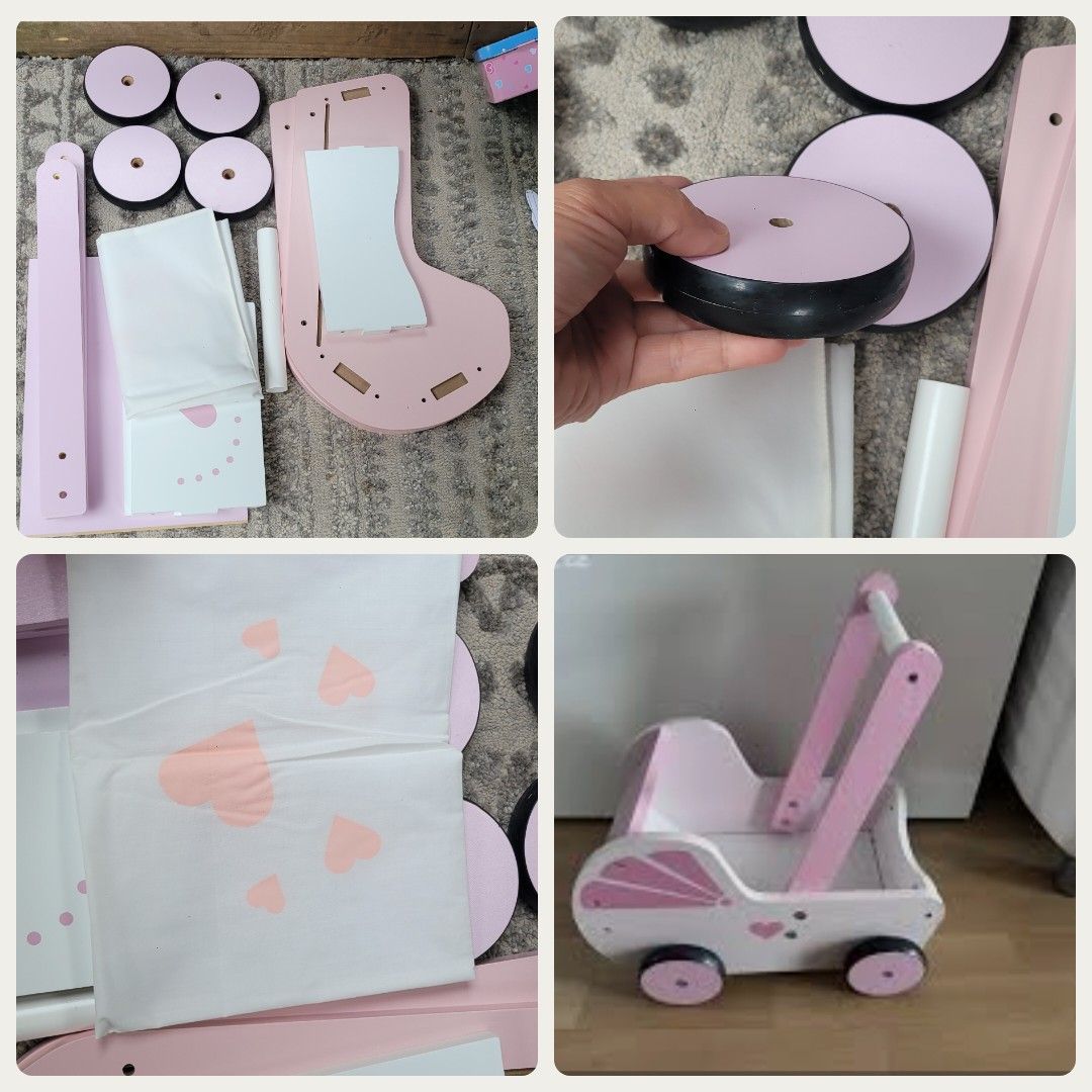 Wooden Toy Stroller Set (Category: Strollers) located in Sablan. Submitted by gongonshelley12 (Listing ID 1428902830, Image 1). Description: 👉👉550 ONLY👈👈 DOLL WOODEN STROLLER NEW PO ETO HINDI PA NAASSEMBLE MAHAL DIN XA STORES SEND PM PO FOR MORE PICTURES.