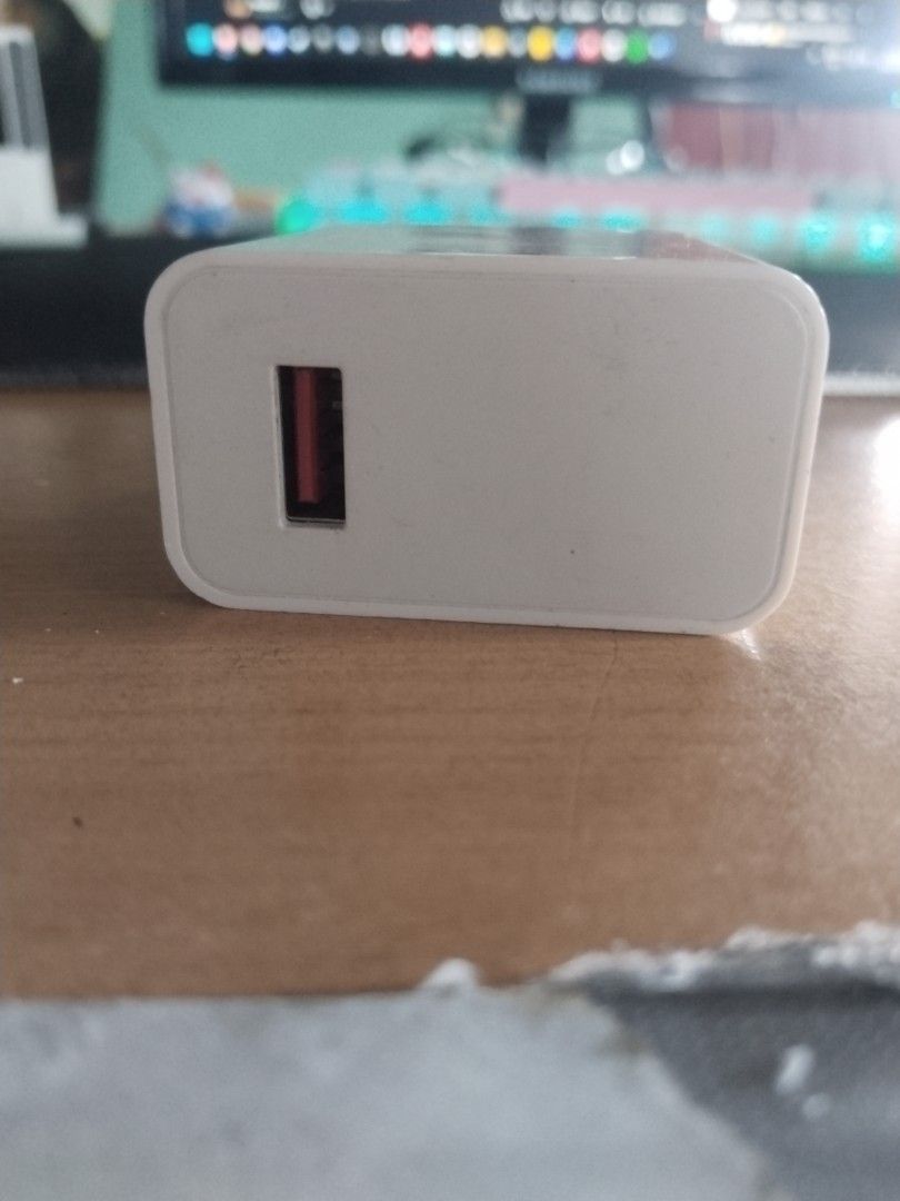 Xiaomi 67W charger (Only Head)) (Category: Chargers & Cables) located in Mandaluyong City. Submitted by eyji569 (Listing ID 1428825818, Image 2). Description: - Xiaomi 67W Charger Head - Designed by Xiaomi - Fast charging capability - Head only (cable not included).