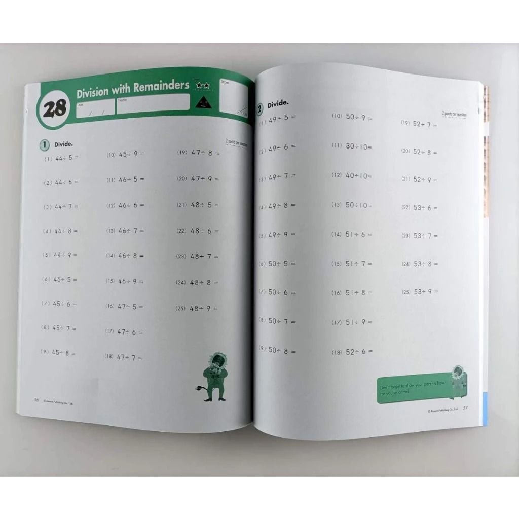 10 Books Kumon Math Workbooks Set Grade 1-4 | Primary School ...