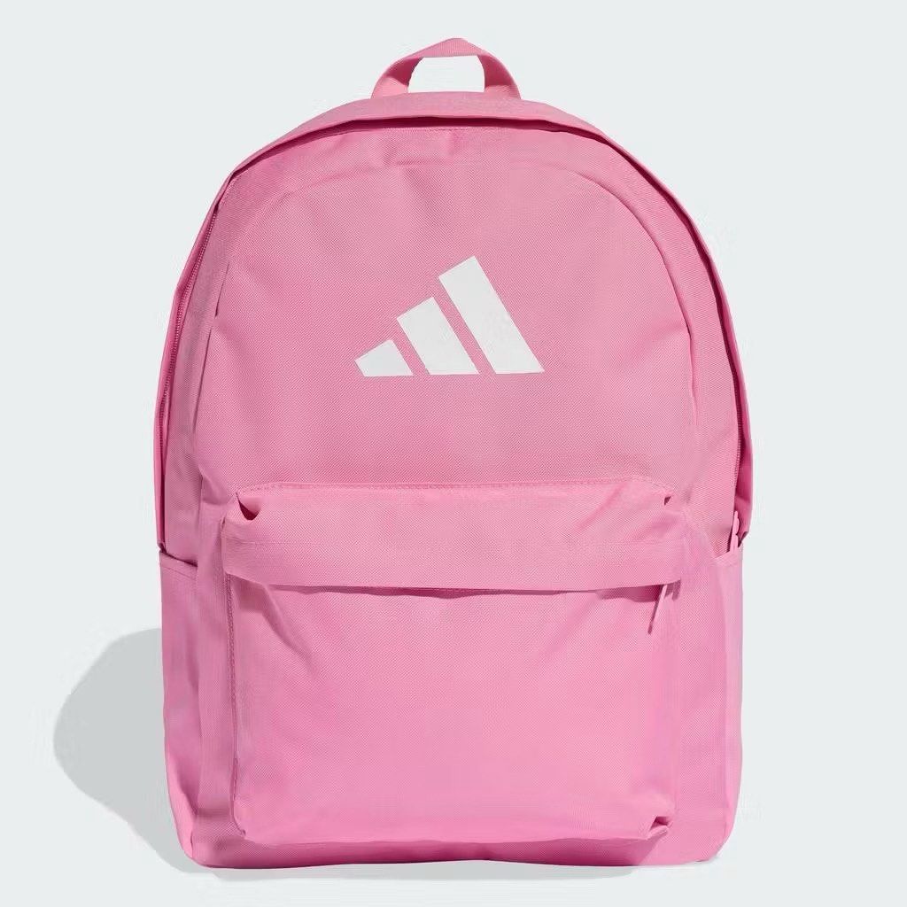 Adidas Classic 3 Bar Logo Backpack Bag Pink (Category: Backpacks) located in Makati City. Submitted by shoedeckph (Listing ID 1429123216, Image 1). Description: Adidas Classic 3 Bar Logo Backpack Bag Pink 100% Legit / Original Brand New Unisex Dimensions: 15 cm x 31 cm x 44 cm Volume: 27.5L ‼️SALE PRICE: ₱950‼️ Below SRP •Delivery Metro Manila: Lalamove / Grab Nationwide: J&T •Meetup Waltermart Makati.