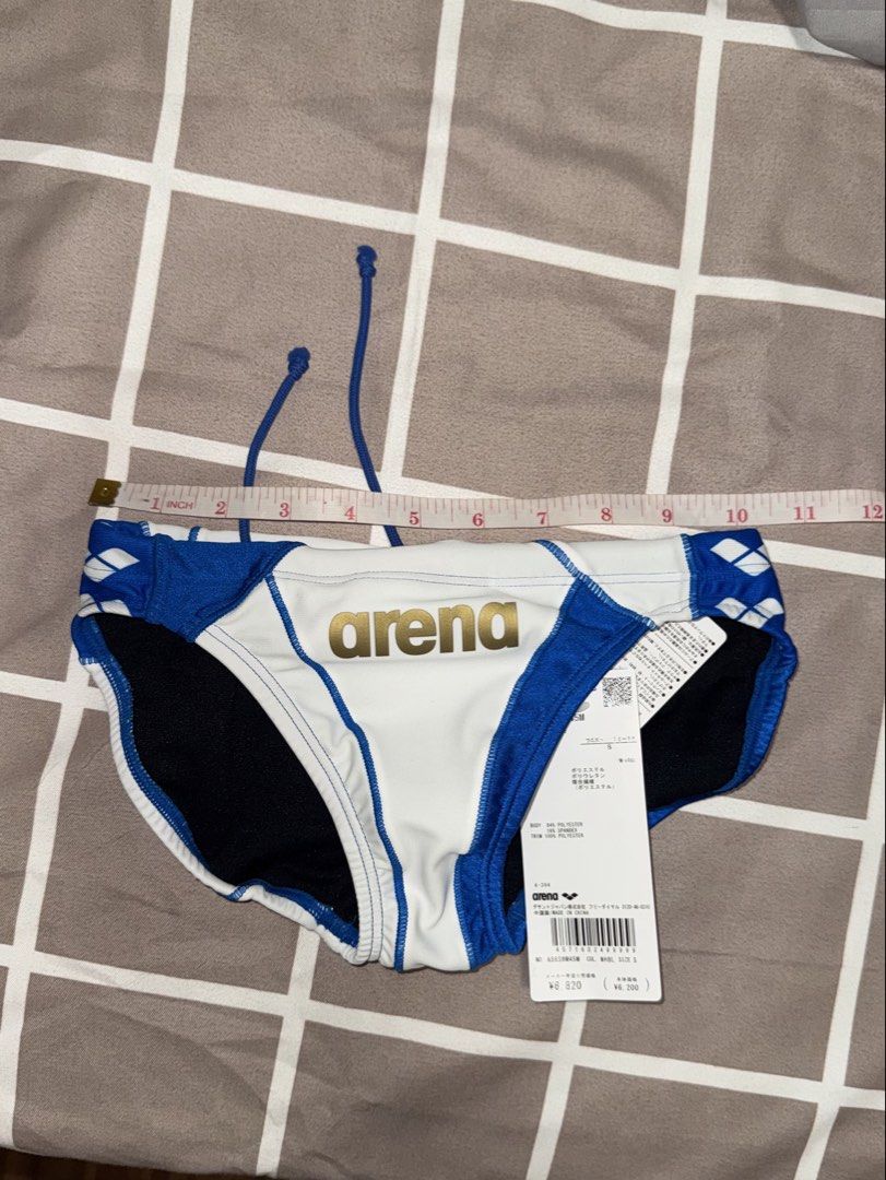 Arena Swim Briefs AS6SWM45M (Category: Underwear) located in Malabon City. Submitted by bryangeronimo (Listing ID 1429061650, Image 1). Description: Size s Fits 72-76 cm waist line Brand new Authentic.