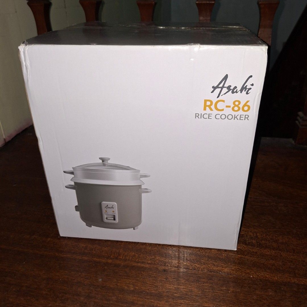 Asahi RC-86 Rice Cooker (Category: Cookers) located in Manila. Submitted by mr.fast (Listing ID 1429016957, Image 3). Description: This is available as long as this is posted/visible listing. You may message me with the answer to the following questions once you are fully decided to purchase, should you need further thinking and canvassing you may just save the listing for future reference. 1. Will you be personally picking it up or shipping via 
