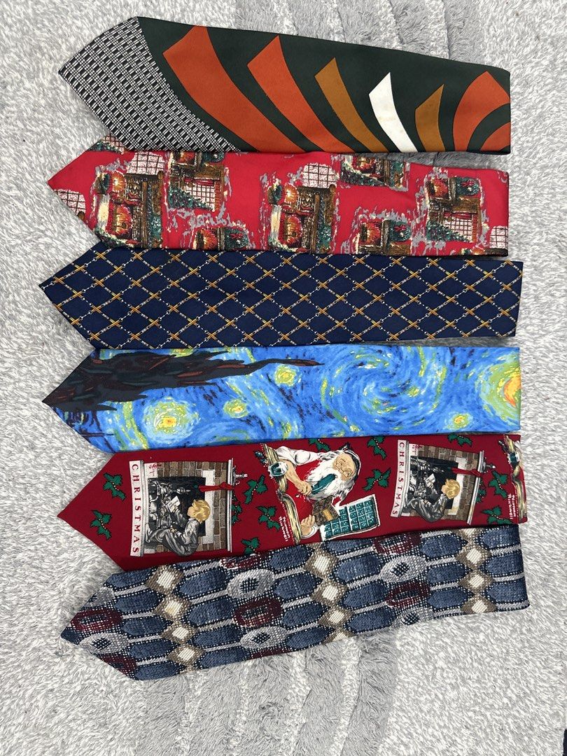 Assorted Patterned Ties (Category: Ties) located in Makati City. Submitted by twodoxies (Listing ID 1429020767, Image 2). Description: .