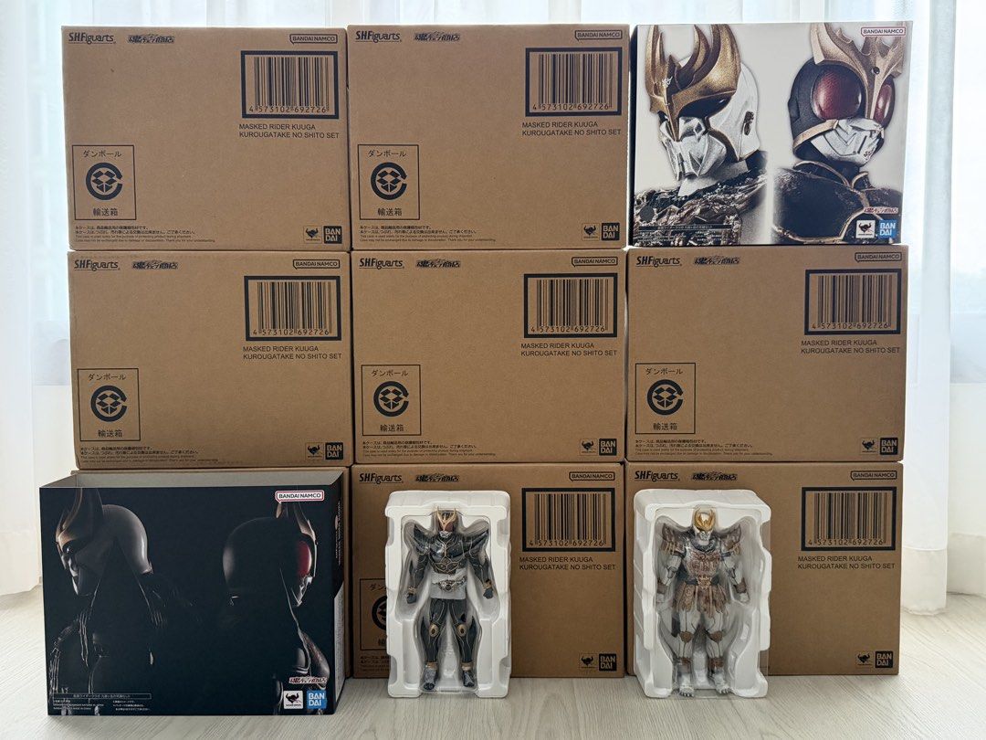 Bandai Tamashii Nations SH figuarts Shinkocchou Seihou SKC Kamen Rider Masked Rider Kuuga (The Battle of Kurogatake set) (Category: Toy Figures) located in Singapore. Submitted by 78228 (Listing ID 1429014167, Image 2). Description: Brand new Authentic In stock No return or refund will be accepted once it is sold No nego pls, thank u.
