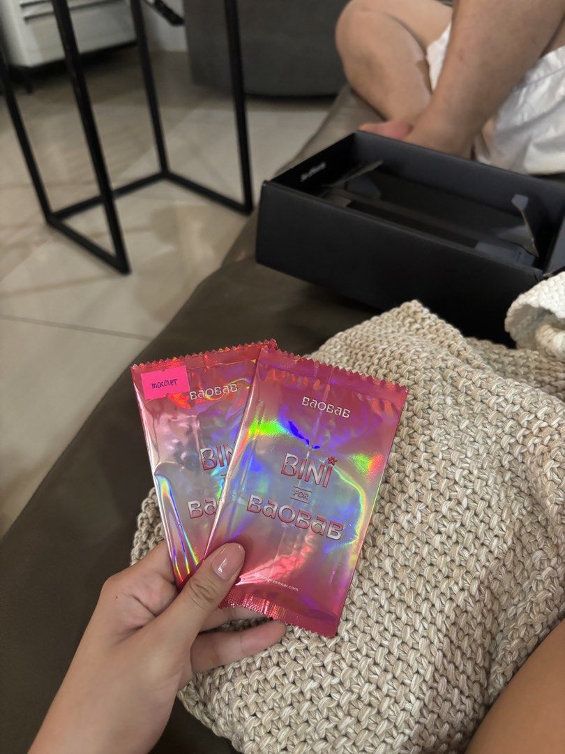 BINI MACOLET BAOBAB PHOTOCARDS (Category: Raw Singles) located in Manila. Submitted by virtualbabie (Listing ID 1429154625, Image 1). Description: Free tiktok live.