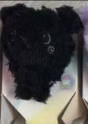 Vintage White and Black Dog Plush Toy, Hobbies & Toys, Toys & Games on ...