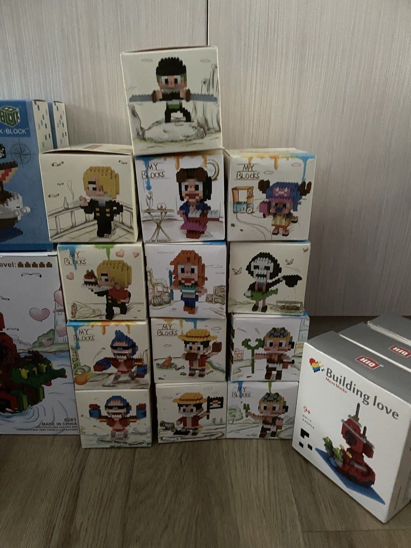 CLEARANCE 20 Boxes Micro Blocks Building Sets, Hobbies & Toys, Toys ...